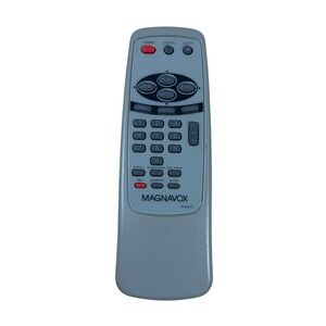 Magnavox NA058UD VCR TV Remote Control Gray Replacement